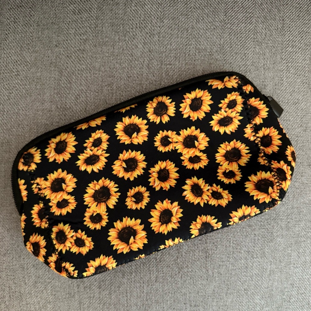 NEW Sunflower Cosmetic Bag